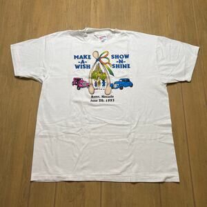 vintage T-shirt Men Sz XL Make-A-Wish Show-N-Shine event t-shirt 1993